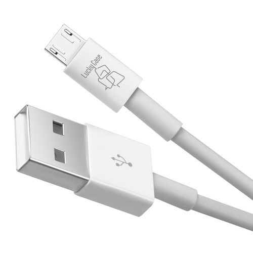 Micro usb ladekabel - usb, 2m