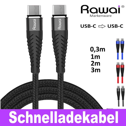 Ladekabel usb auf 3a - usb-c, usb-c