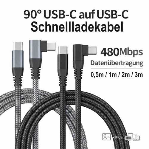 Usb ladekabel 3m - 0,5m,