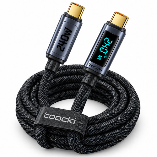 Toocki usb kabel 240w - 240w, 3.1