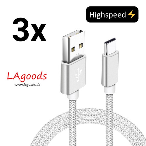 Ladekabel usb typ c - 3x,