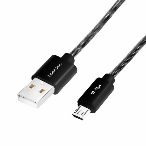 Micro usb typ ladekabel - 1m,